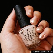 Esmalte da Semana: Samoan Sand & Ocean Drive Gold